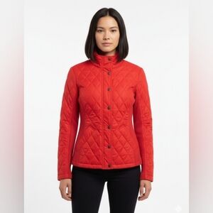Merona Women's Red Quilted Puffer Jacket